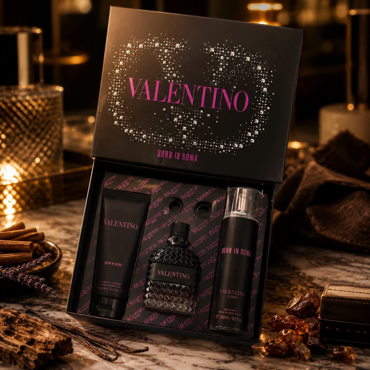 Combo Valentino Born In Roma Intense