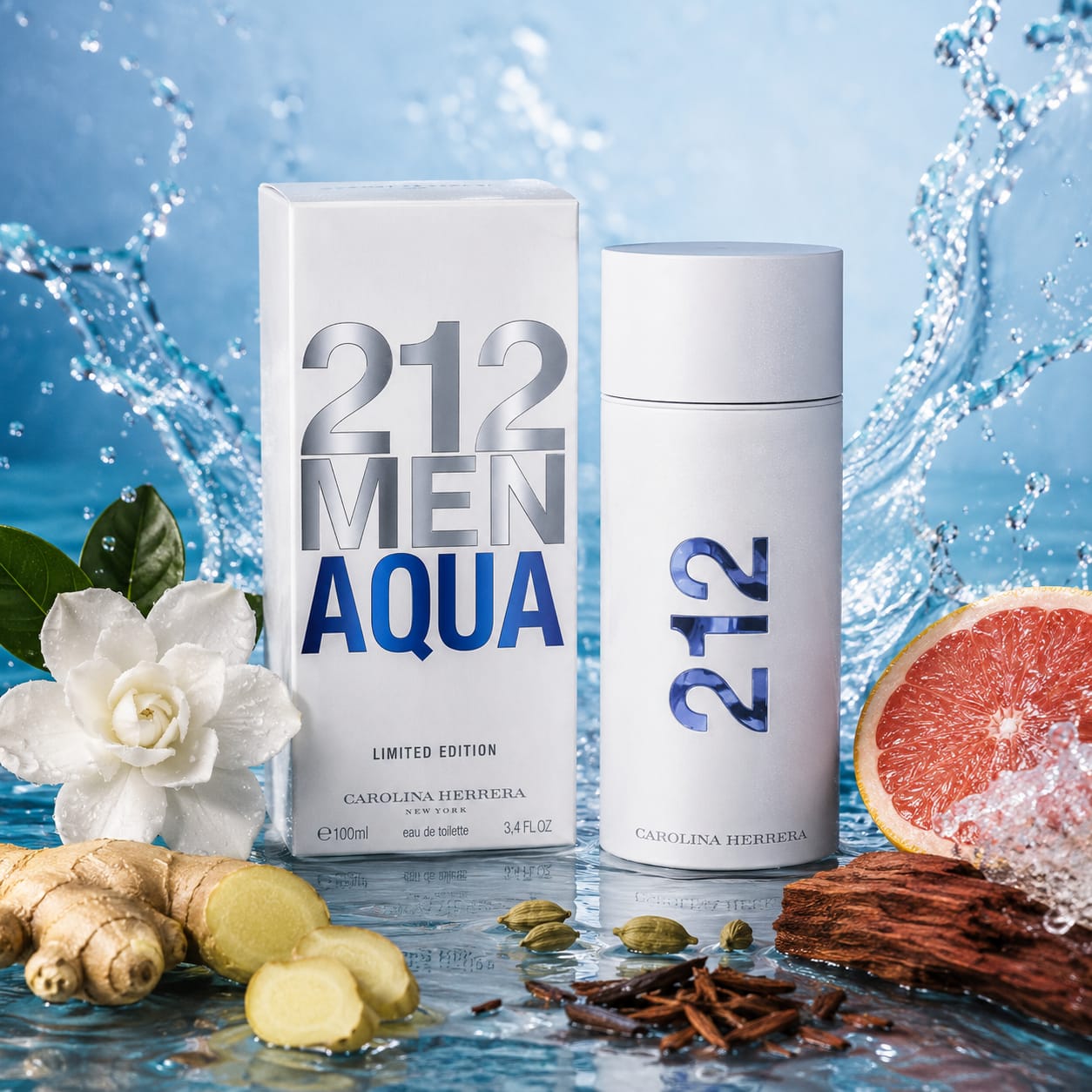212 Men Aqua Carolina Herrera