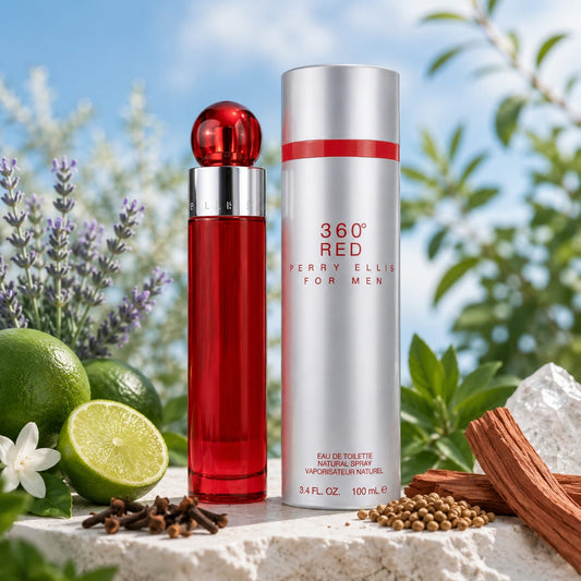 360° Red For Men Perry Ellis