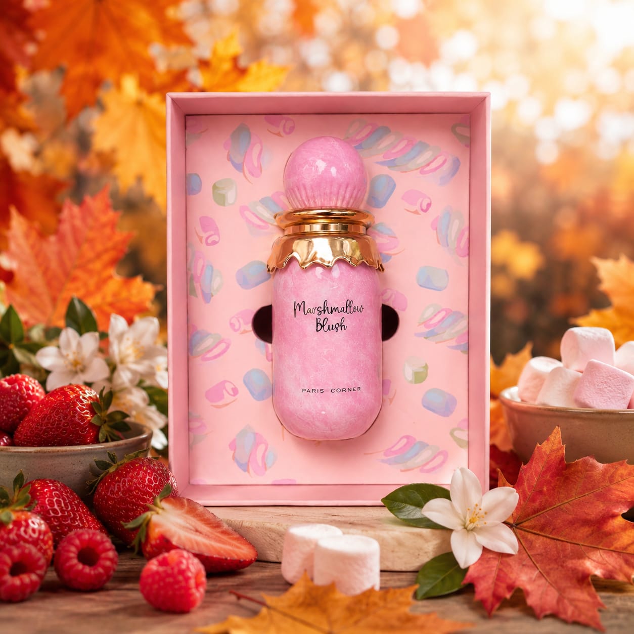 Marshmallow Blush Paris Corner