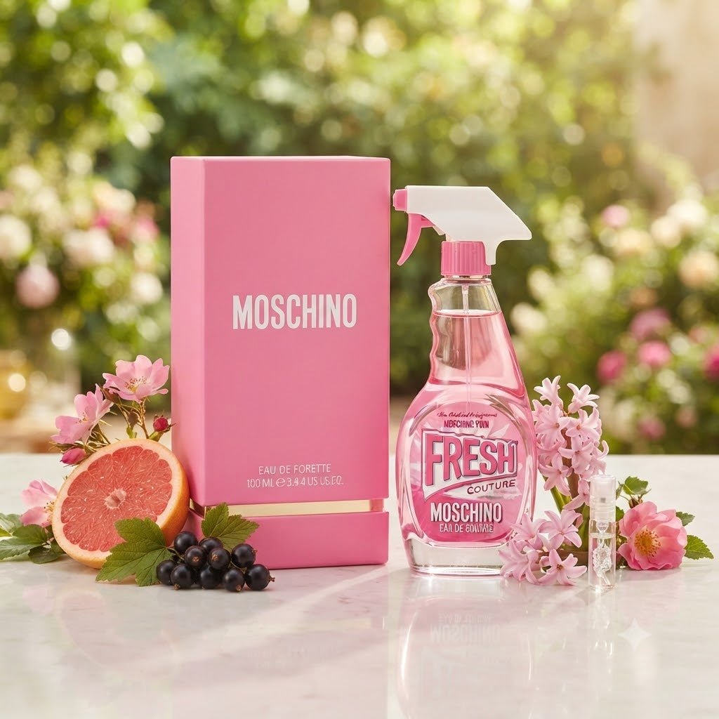 Pink Fresh Couture Moschino