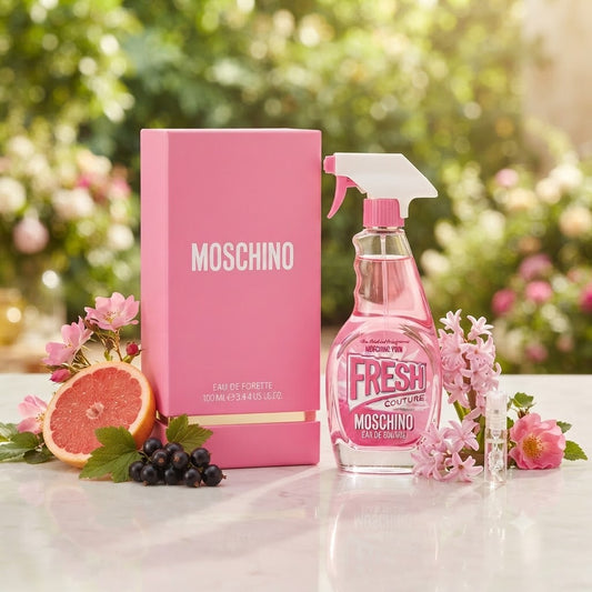 Pink Fresh Couture Moschino
